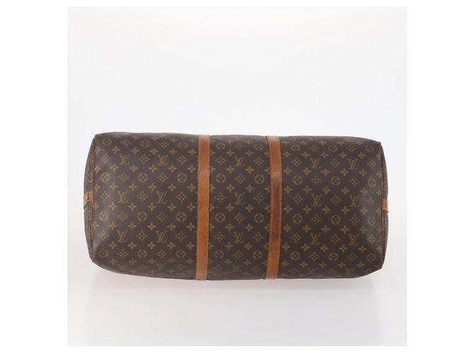LOUIS VUITTON Monogram Keepall Bandouliere 60 Borsa Boston M41412 LV Auth AMZ045 Monogramma - vista 5