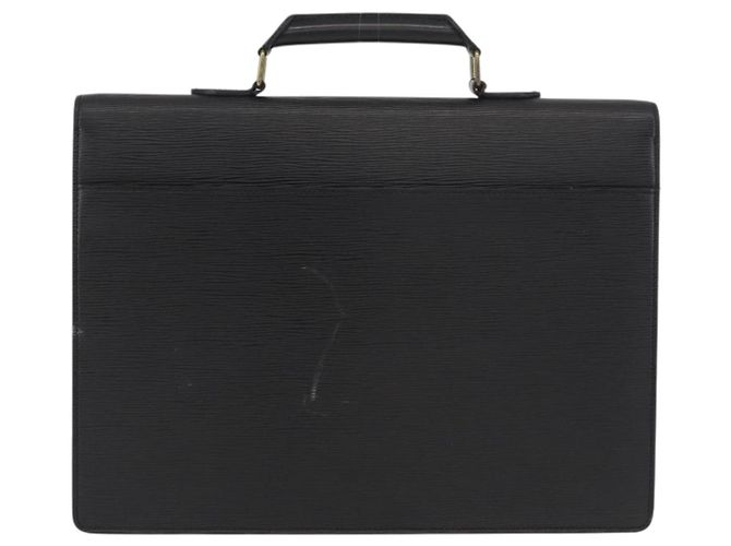 LOUIS VUITTON Epi Serviette Conseiller Borsa Business Nera M54422 LV Auth BA11563 Nero - vista 2