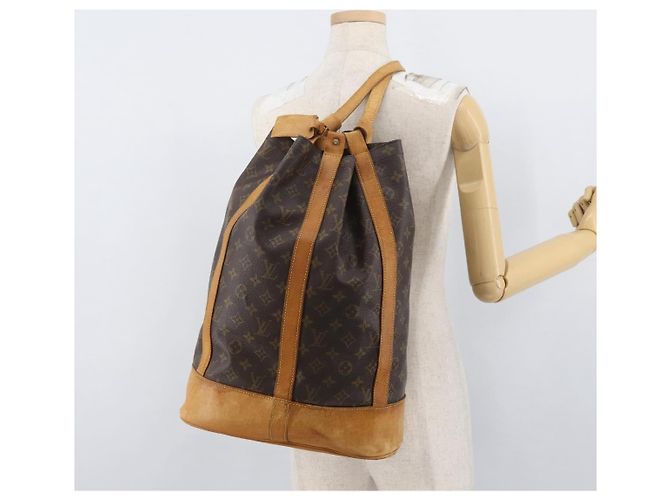 LOUIS VUITTON Borsa a Spalla Monogram Randonnee GM M42244 LV Auth bs34074 Monogramma - vista 22