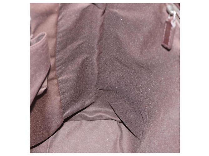 Borsa a mano GG Supreme in PVC beige e argento di GUCCI 131220 Auth ka3507 - vista 17