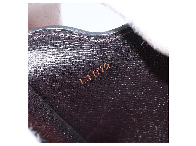 LOUIS VUITTON Borsa a Spalla Epi Cartesier MM Rossa M52247 LV Auth YKZ616 Rosso - vista 12