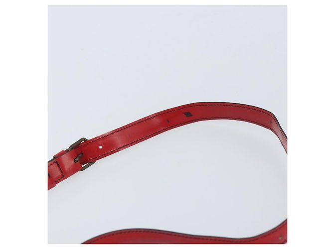 LOUIS VUITTON Borsa a Spalla Epi Cartesier MM Rossa M52247 LV Auth YKZ616 Rosso - vista 8