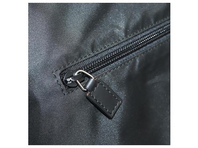 Borsa Boston GG Canvas Gucci Nera Argento Auth 173961 Nero - vista 20
