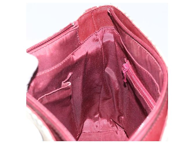 Bolsa de mão em canvas bege com estampa Nova Check da BURBERRY, dourada, Auth BA11740 Dourado - vista 18