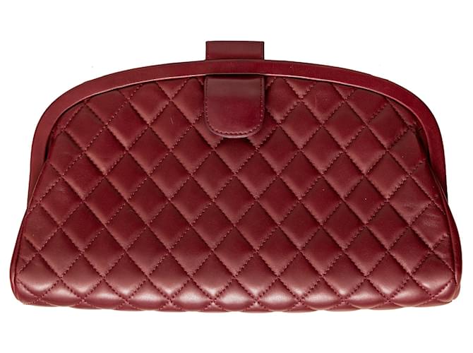Timeless Bolsa de couro de cordeiro python Chanel - vista 10