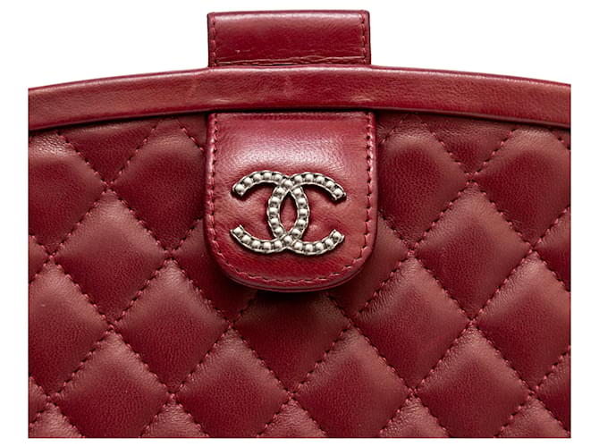 Timeless Bolsa de couro de cordeiro python Chanel - vista 12