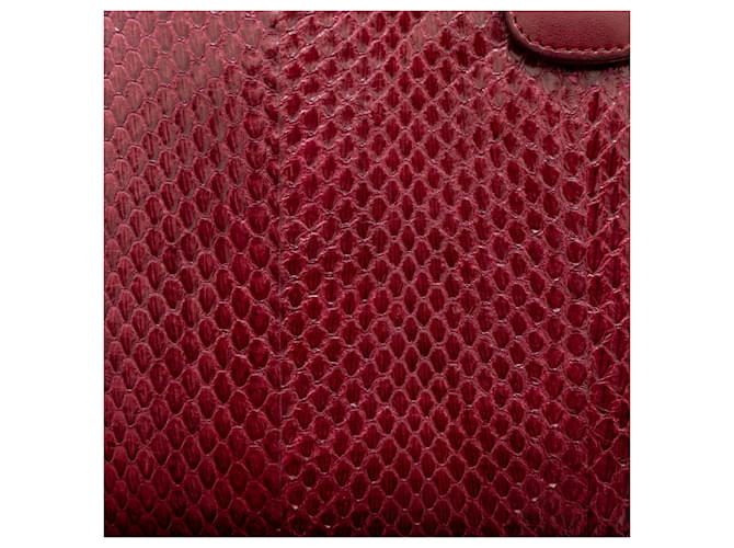 Timeless Bolsa de couro de cordeiro python Chanel - vista 14
