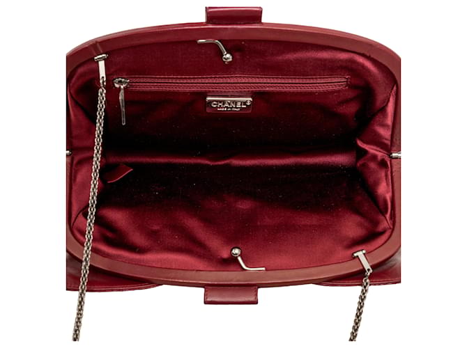 Timeless Bolsa de couro de cordeiro python Chanel - vista 15