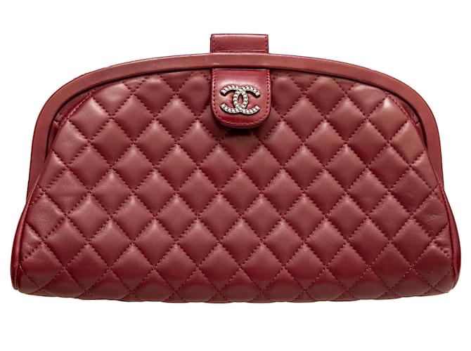 Timeless Bolsa de couro de cordeiro python Chanel - vista 9
