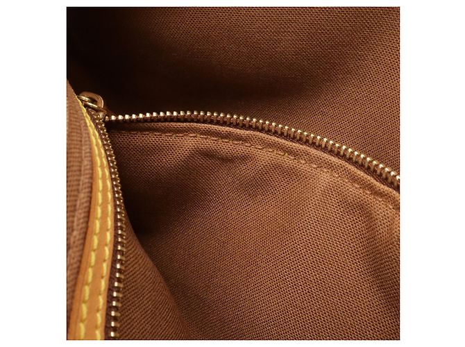 Borsa a Spalla Trotteur Monogram Louis Vuitton Pochette M51240 Marrone - vista 10