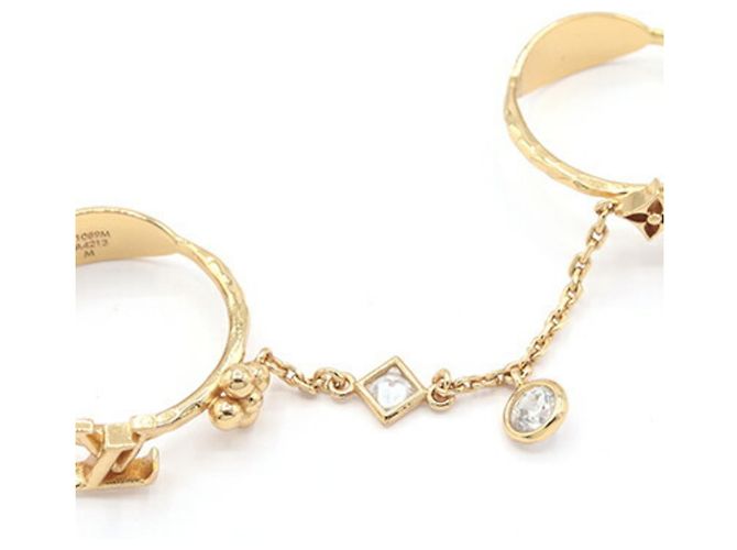 Anello Louis Vuitton LV In the Sky M1089M D'oro - vista 3