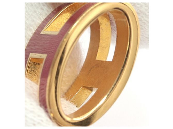 Collana Pendente Pop H di Hermès Rosso D'oro - vista 5