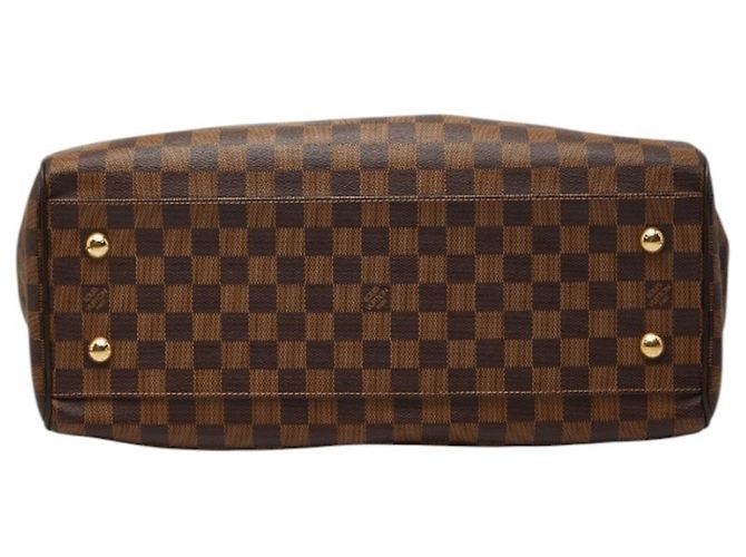 Borsa Louis Vuitton Damier Trevi GM Marrone - vista 3