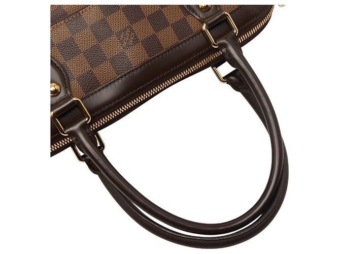 Borsa Louis Vuitton Damier Trevi GM Marrone - vista 9