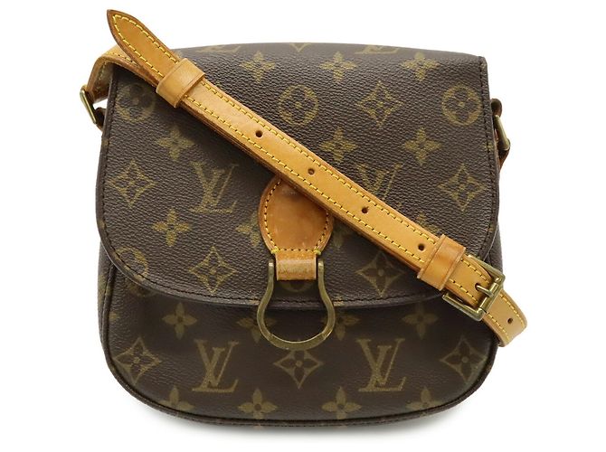 Borsa a Spalla Pochette Saint Cloud MM Monogramma Louis Vuitton 18 Marrone - vista 2