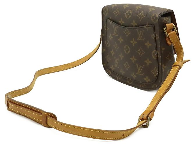 Borsa a Spalla Pochette Saint Cloud MM Monogramma Louis Vuitton 18 Marrone - vista 3