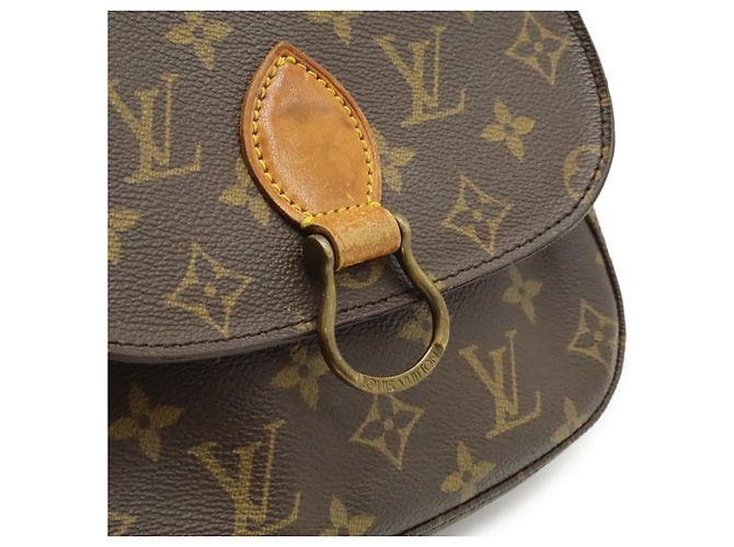 Borsa a Spalla Pochette Saint Cloud MM Monogramma Louis Vuitton 18 Marrone - vista 7