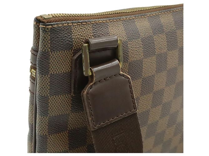 Borsa a Spalla Pochette Damier Bosphore Louis Vuitton Marrone - vista 5