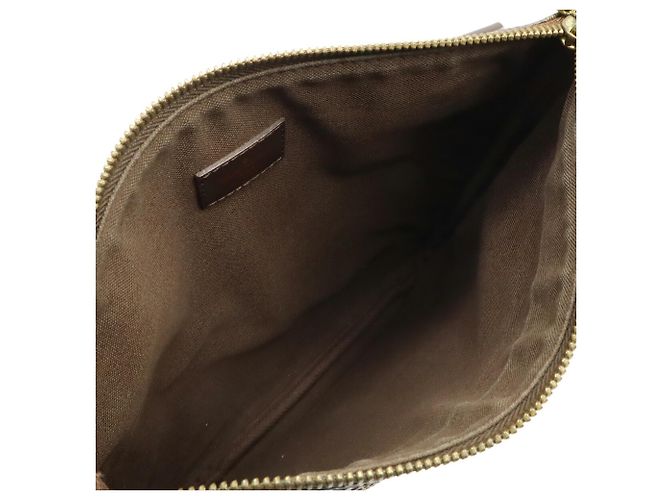 Borsa a Spalla Pochette Damier Bosphore Louis Vuitton Marrone - vista 8