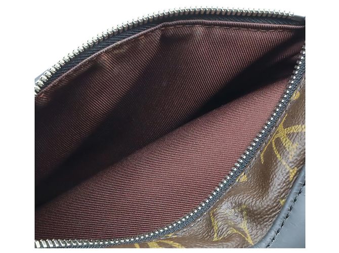 Louis Vuitton Monogram Macassar Josh Rucksack Braun Schwarz - Ansicht 10