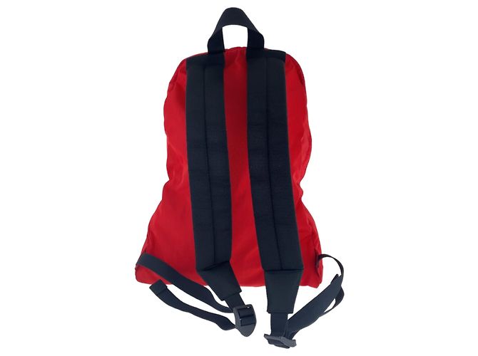 Zaino Explorer Balenciaga Nero Rosso - vista 2