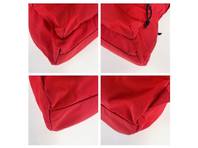 Zaino Explorer Balenciaga Nero Rosso - vista 3