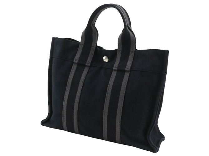 Borsa Hermès Fourre Tout PM Nero - vista 2