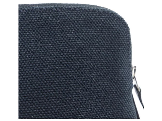 Hermès EEEBOO Pouch Black Canvas - view 12