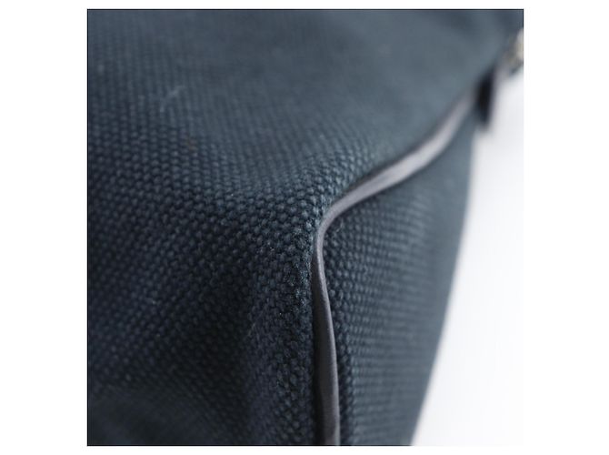 Hermès EEEBOO Pouch Black Canvas - view 7