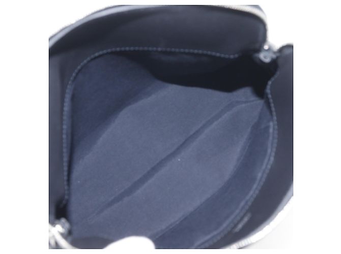 Hermès EEEBOO Pouch Black Canvas - view 8