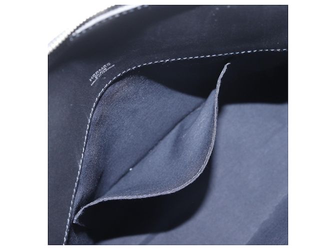 Hermès EEEBOO Pouch Black Canvas - view 9