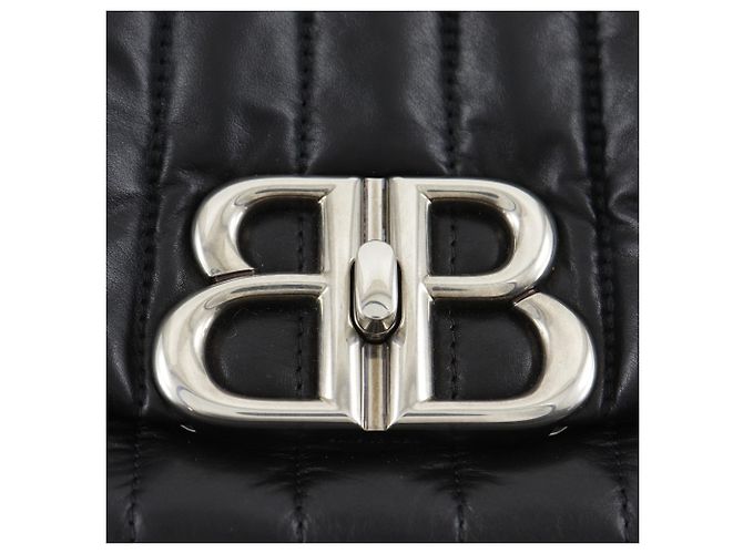 Everyday Borsa a Spalla Monaco di Balenciaga Nero - vista 10