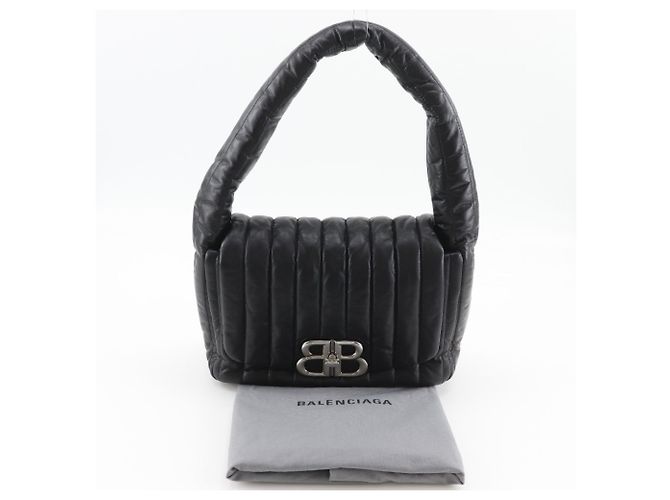 Everyday Borsa a Spalla Monaco di Balenciaga Nero - vista 14