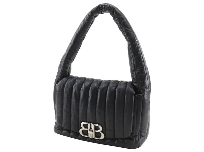 Everyday Borsa a Spalla Monaco di Balenciaga Nero - vista 2