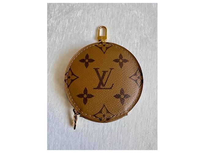 Louis Vuitton Round Coin Purse – Monogram Reverse Canvas Braun Cognac - Ansicht 3