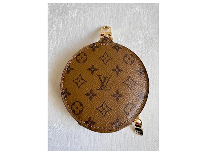 Louis Vuitton Round Coin Purse – Monogram Reverse Canvas Braun Cognac - Ansicht 4