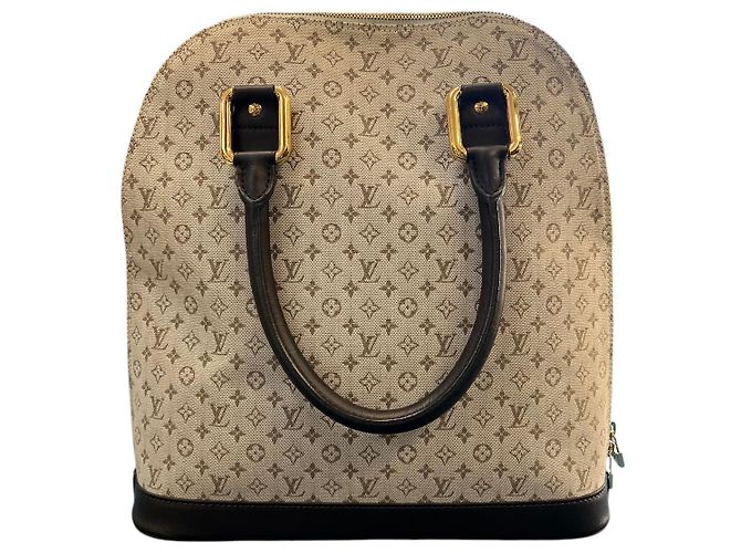 Sac à main Mini Alma Tall Monogram Louis Vuitton 2001 - vue 4
