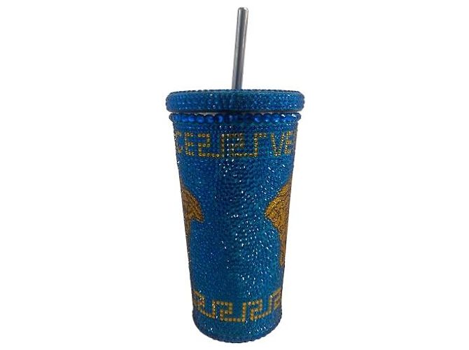 Taza de viaje con tachuelas Medusa de Versace - vista 4