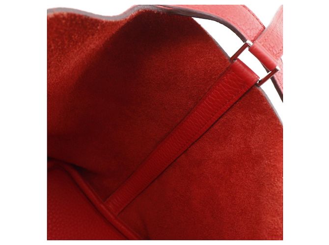 Hermès Picotin Lock 18 PM Handtasche Rot - Ansicht 10