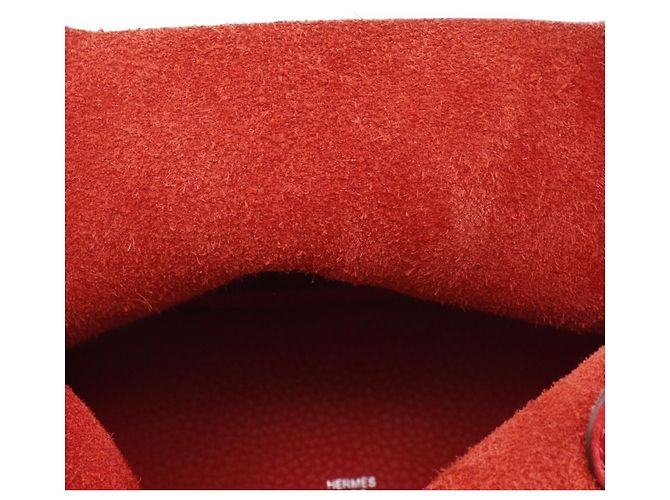 Hermès Picotin Lock 18 PM Handtasche Rot - Ansicht 12