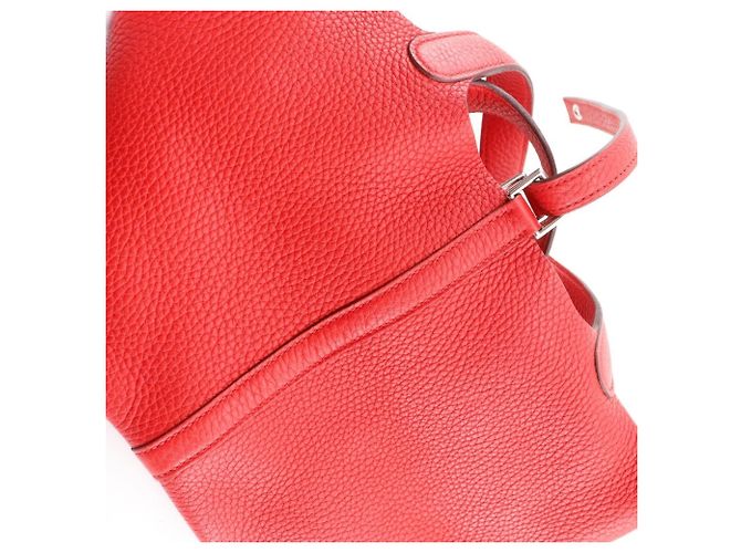 Hermès Picotin Lock 18 PM Handtasche Rot - Ansicht 15