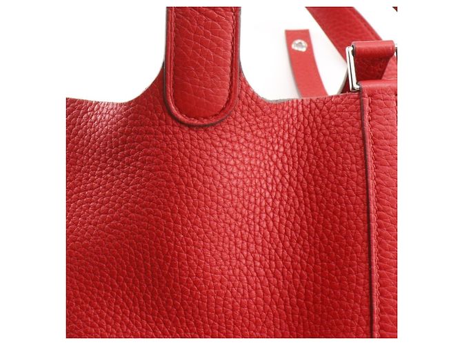 Hermès Picotin Lock 18 PM Handtasche Rot - Ansicht 19