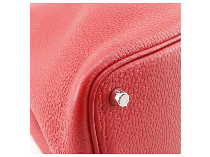 Hermès Picotin Lock 18 PM Handtasche Rot - Ansicht 4