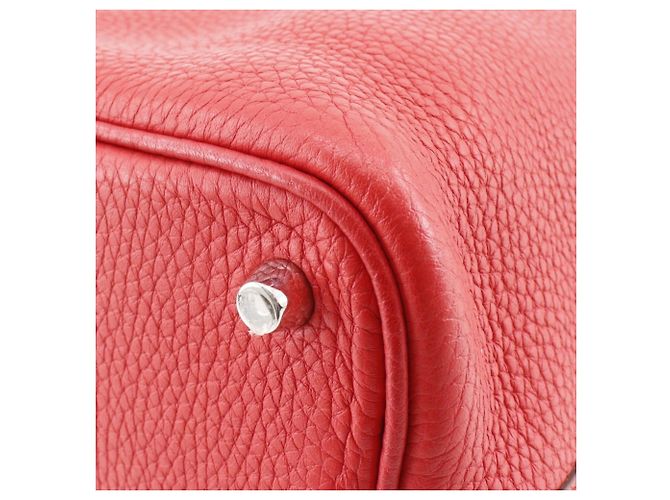 Hermès Picotin Lock 18 PM Handtasche Rot - Ansicht 7