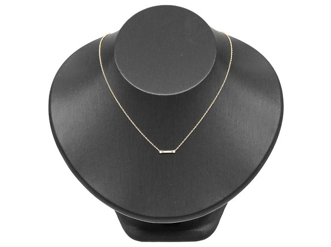 Collana Fleur-de-lis Tiffany & Co. in oro rosa 18K con diamanti - vista 2