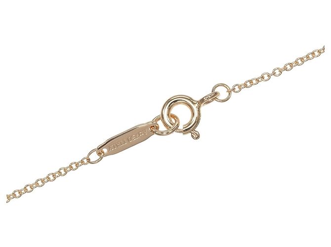 Collana Fleur-de-lis Tiffany & Co. in oro rosa 18K con diamanti - vista 6