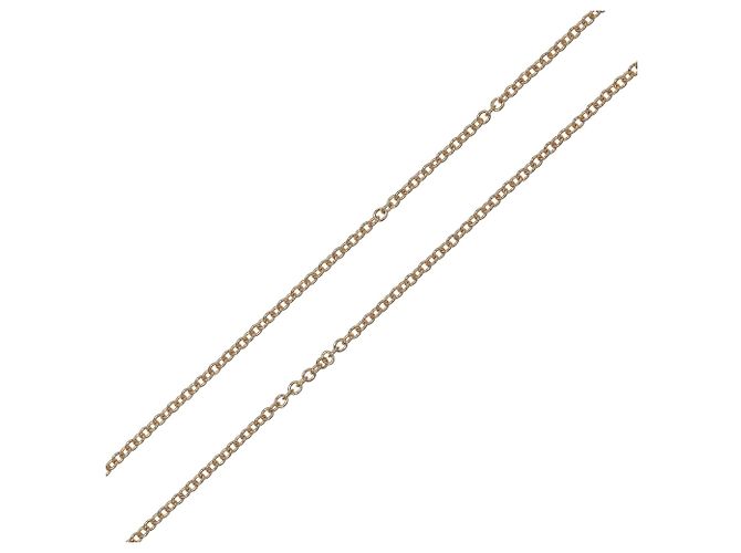 Collana Fleur-de-lis Tiffany & Co. in oro rosa 18K con diamanti - vista 7
