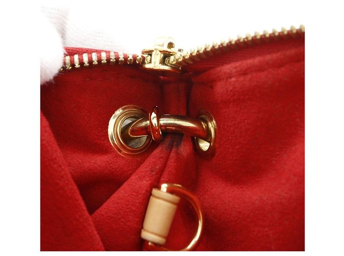 Borsa Pallas Louis Vuitton Marrone Fuschia - vista 12