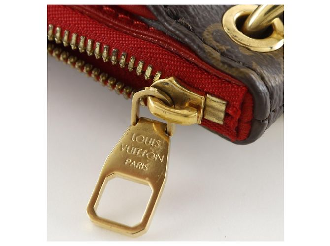 Borsa Pallas Louis Vuitton Marrone Fuschia - vista 14