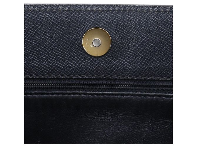 Borsa tote in pelle di vitello grana nera Chanel Nero - vista 12